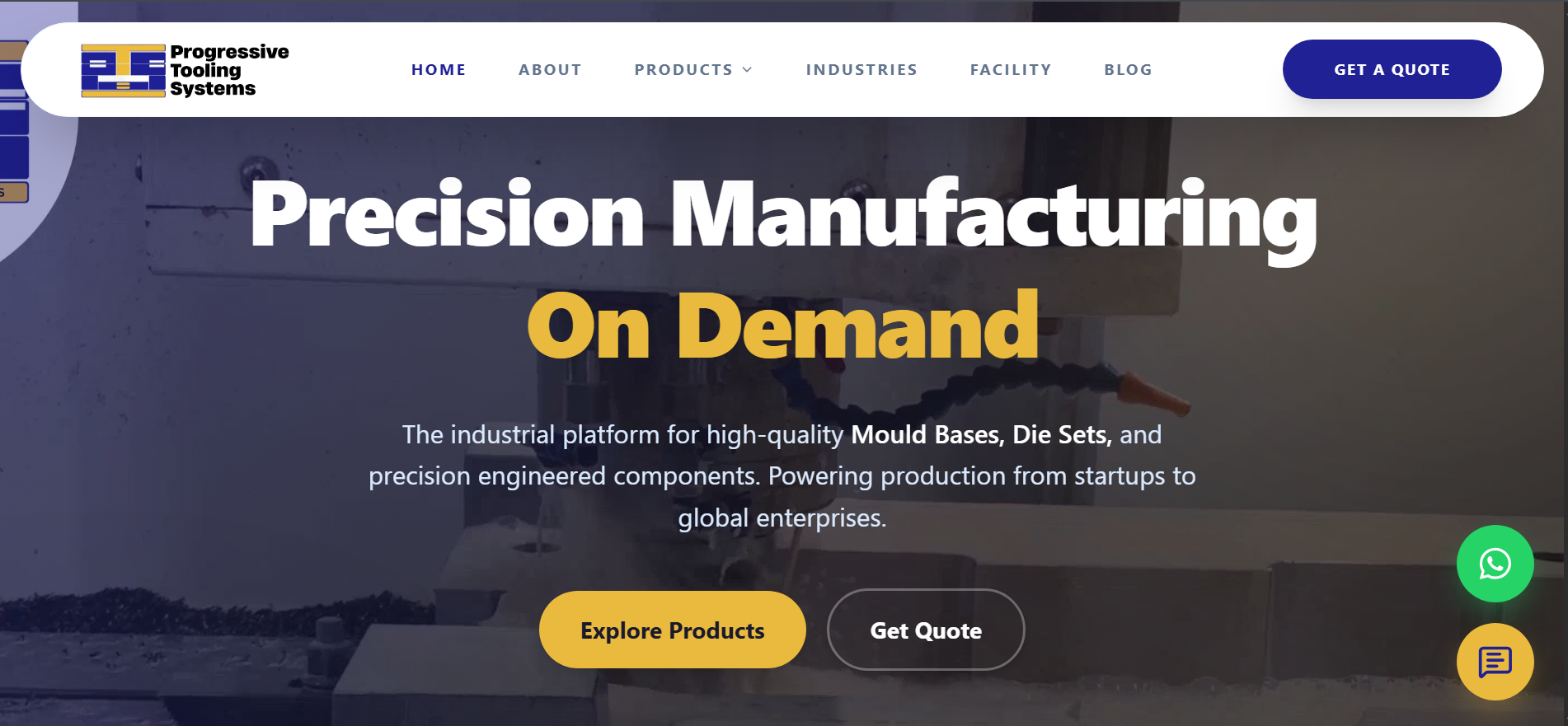 Progressive Tooling Systems client project